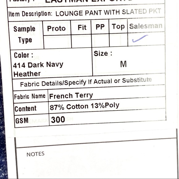 Copper & Oak Men's French Terry Lounge - M - Picture 6 of 6